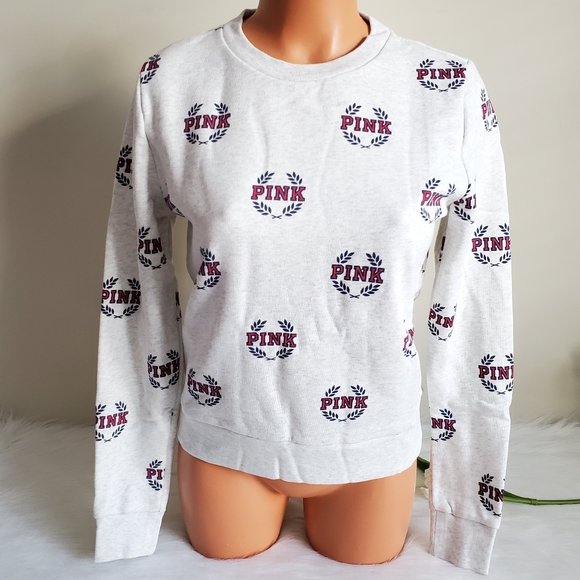 PINK Victoria's Secret Tops - PINK VICTORIA'S SECRET SWEATSHIRT SIZE XS.